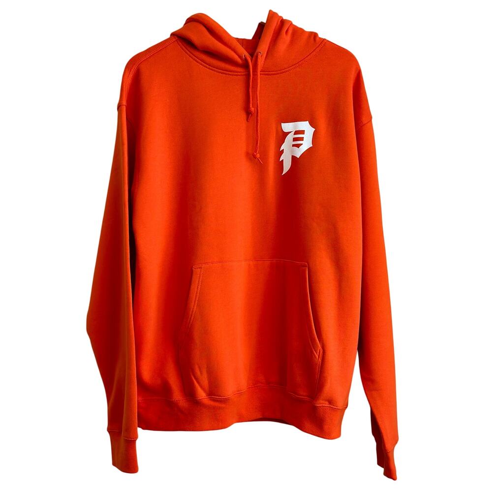 Primitive x Naruto “Beast Hood” Hoodie –‎ Men's Large - Orange - NWT - Picture 2 of 8